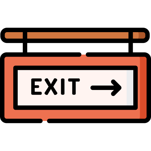 Exit biểu tượng