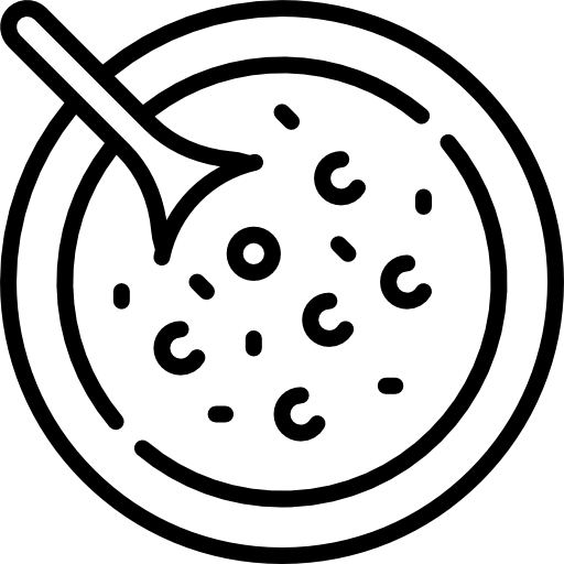 Red bean soup icon