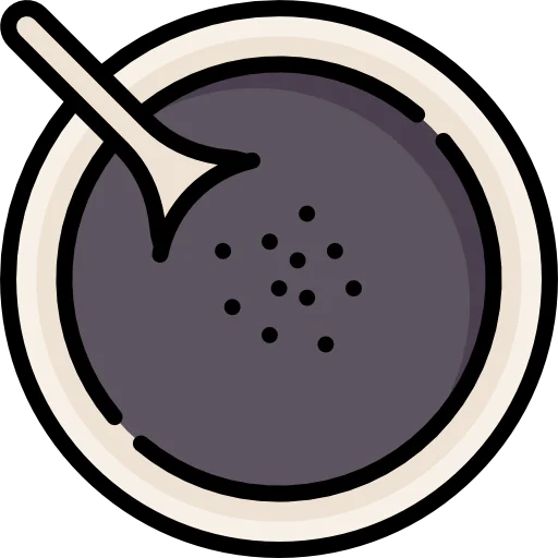 Black sesame soup 상
