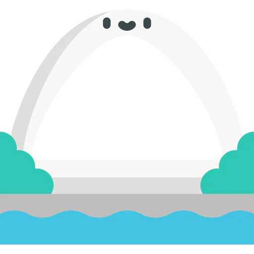 Gateway arch 图标