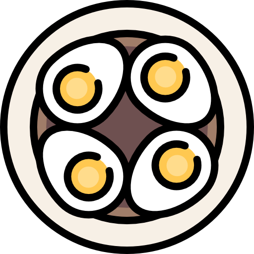 Soy eggs icon