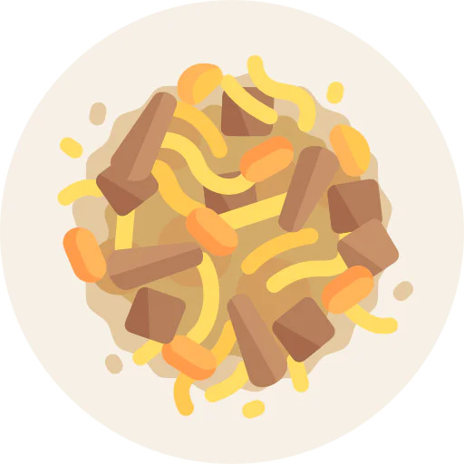 Beef chow fun Symbol