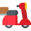 Delivery bike Symbol 64x64