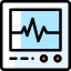 Electrocardiogram icon 64x64