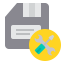 Floppy disks icon 64x64