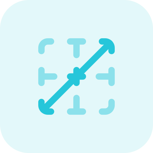 Diagonal icon
