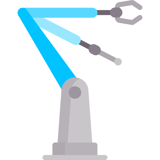 Robot arm icon