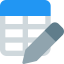 Edit table icon 64x64
