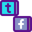 Social network biểu tượng 64x64