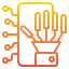 Robotic hand icon 64x64