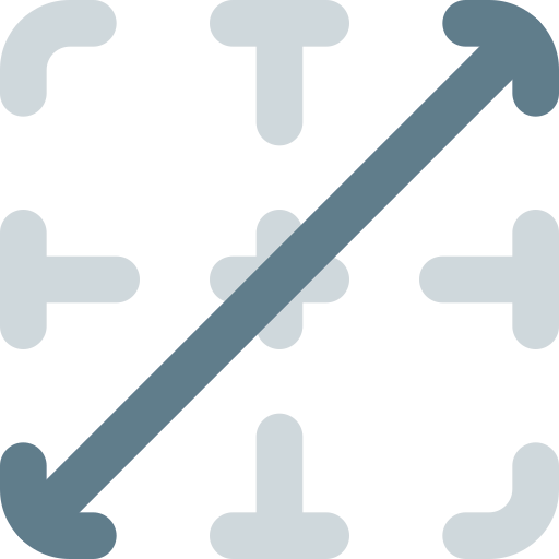 Diagonal Symbol