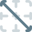 Diagonal icon 64x64