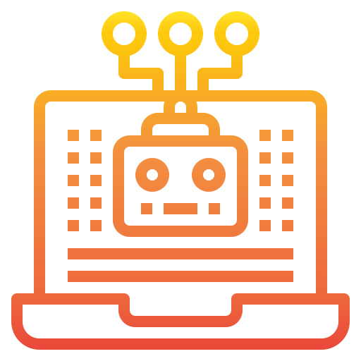 Artificial intelligence ícono