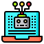 Artificial intelligence icon 64x64