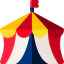 Circus tent biểu tượng 64x64