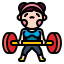 Barbell アイコン 64x64