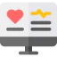 Cardiogram icon 64x64