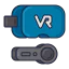 Virtual reality glasses 图标 64x64