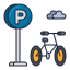 Bike parking アイコン 64x64