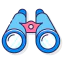 Binoculars Ikona 64x64