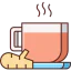 Ginger tea icon 64x64