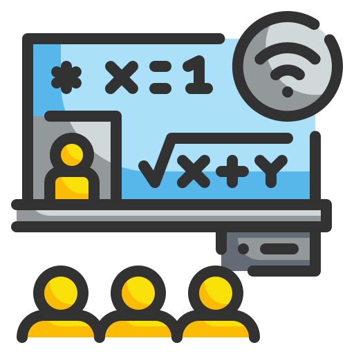 Online learning icon