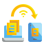 Data transfer icon 64x64