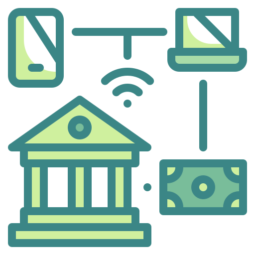 Online banking ícone