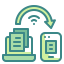 Data transfer icon 64x64