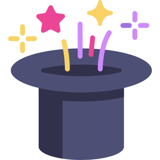 Magic hat icon