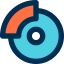 Color wheel icon 64x64