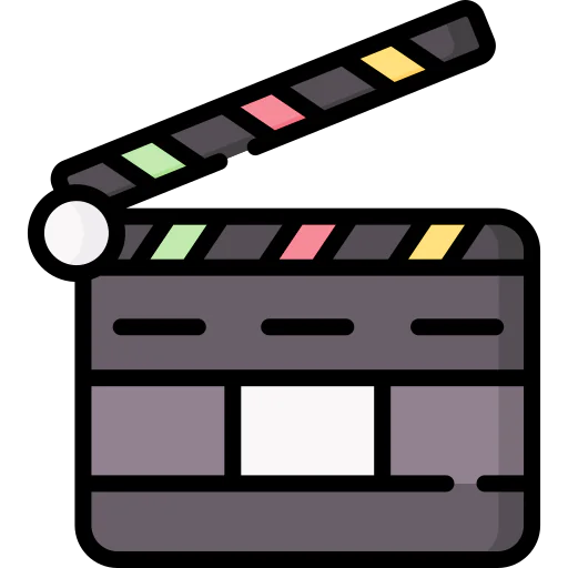 Clapperboard icon