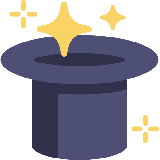 Magic hat icon
