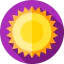 Sun icon 64x64