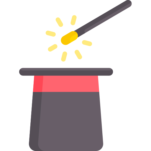 Magic hat icon