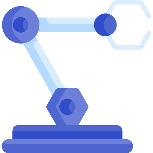 Robot arm icon