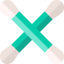 Cotton swabs icon 64x64