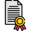 Certificate icon 64x64