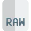 Raw format 图标 64x64