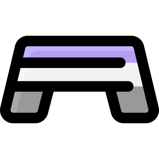 Fitness step icon