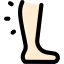 Нога иконка 64x64