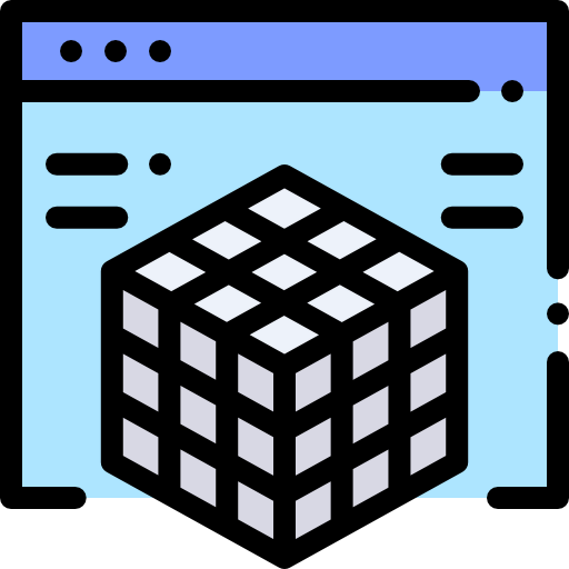 3D design icon