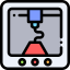 3d printer 3d printer icon 64x64
