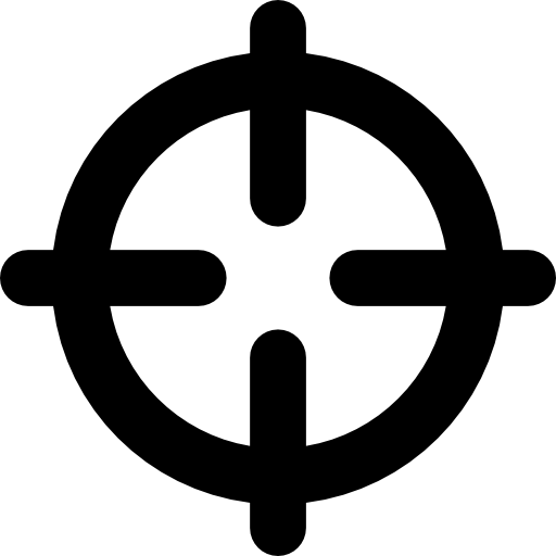 Centre of gravity icon