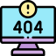 404 error ícono 64x64