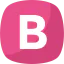 Letter b biểu tượng 64x64