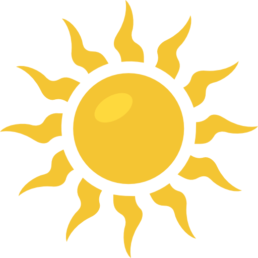 Sun icon