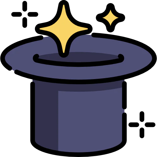 Magic hat icon