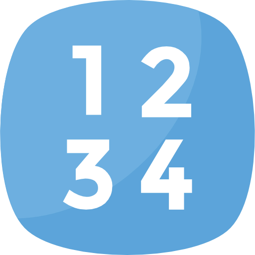 Numbers icône
