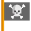 Pirate flag іконка 64x64